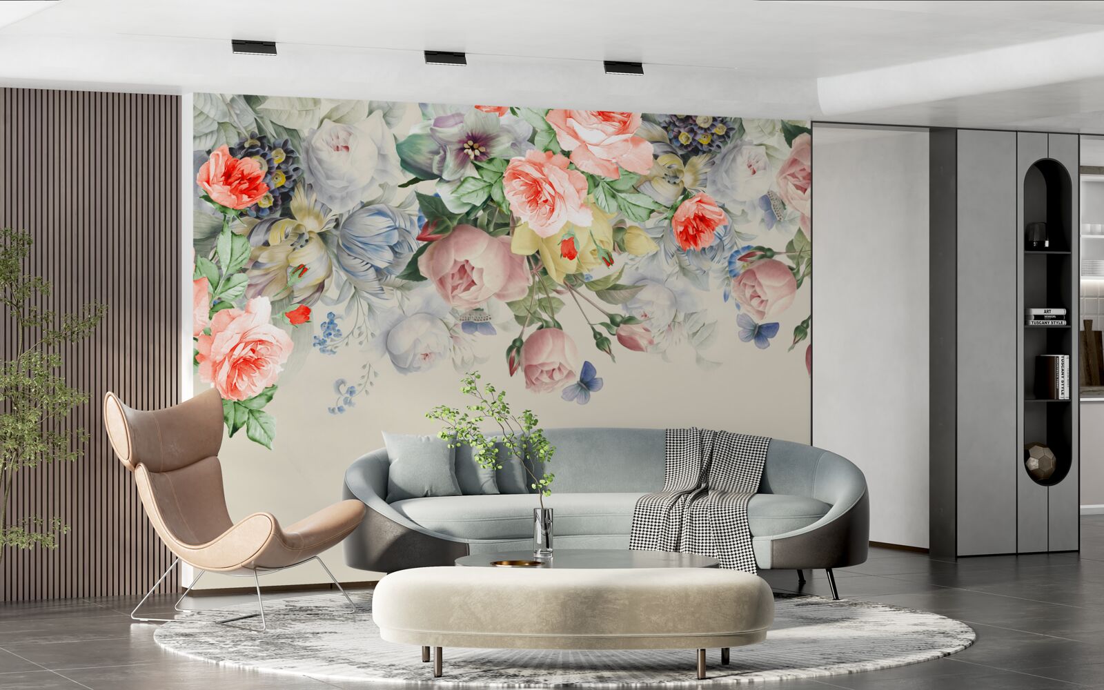 Papier peint une variété éblouissante de papiers à fleurs