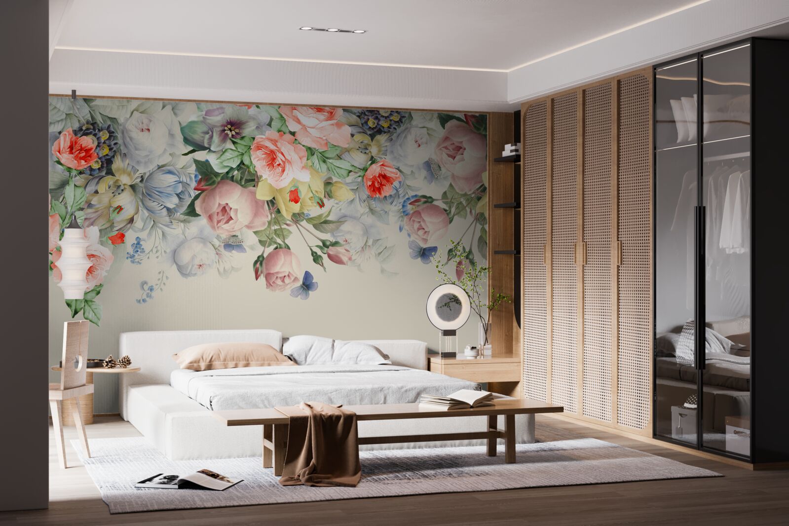 Papier peint une variété éblouissante de papiers à fleurs