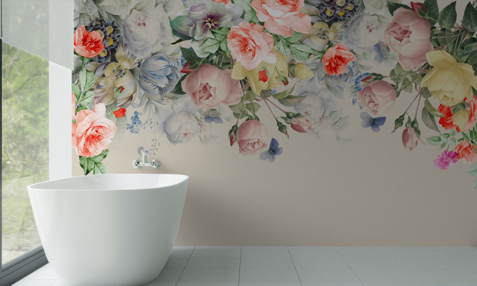 Papier peint une variété éblouissante de papiers à fleurs