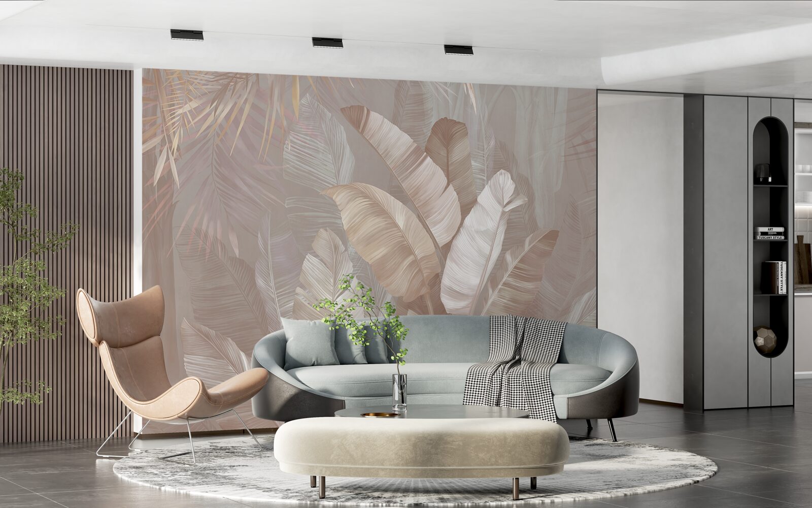 Papier peint forêts tropicales douces