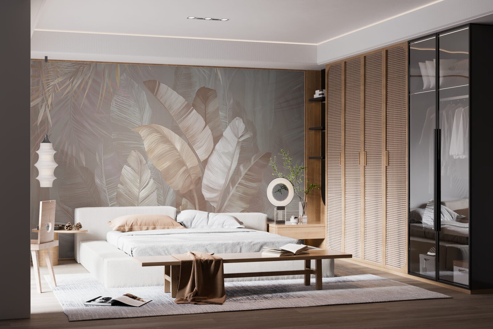 Papier peint forêts tropicales douces