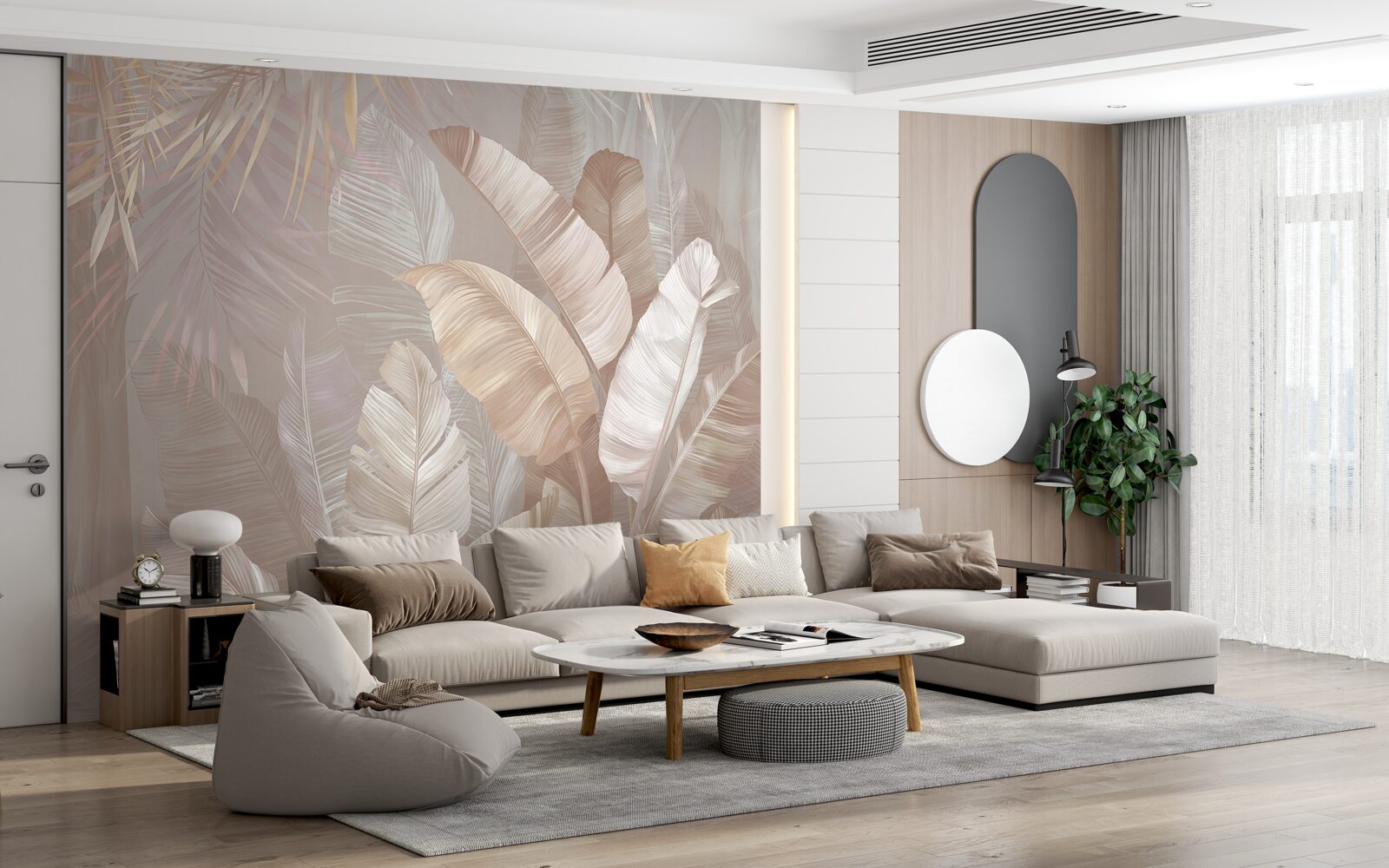 Papier peint forêts tropicales douces