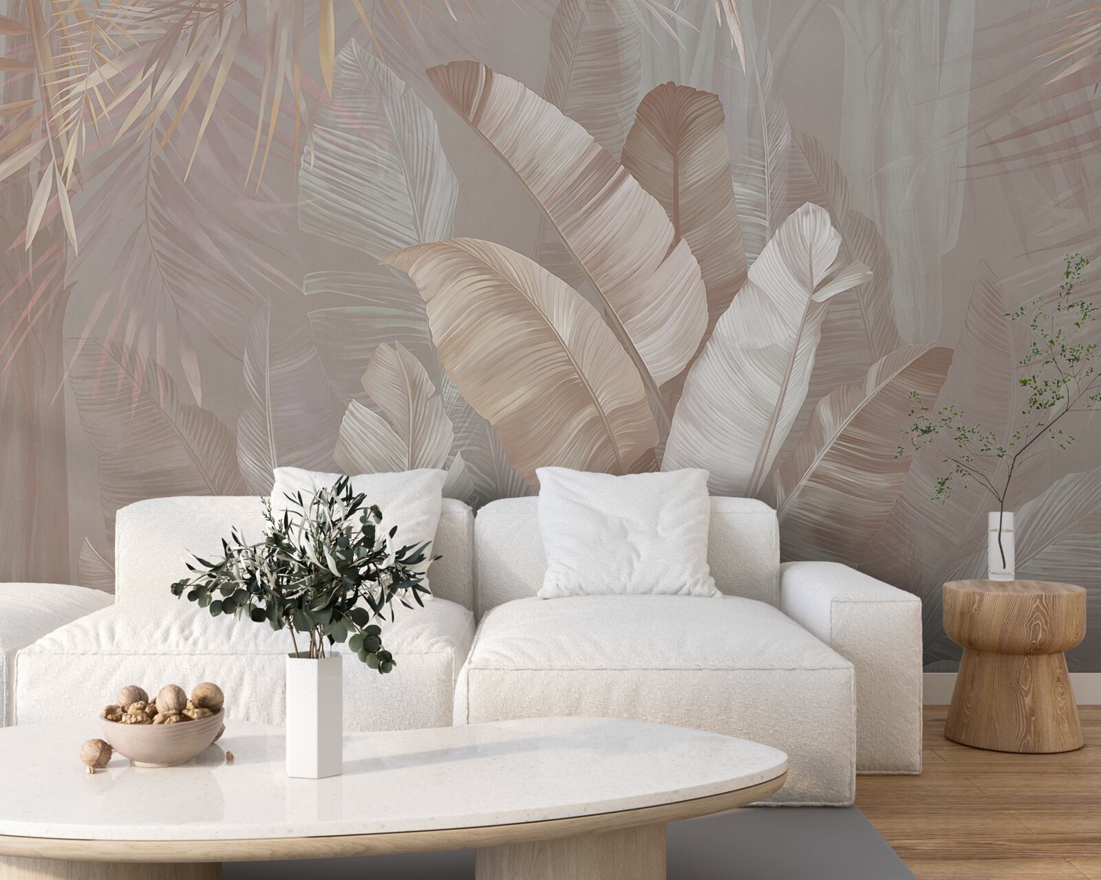 Papier peint forêts tropicales douces