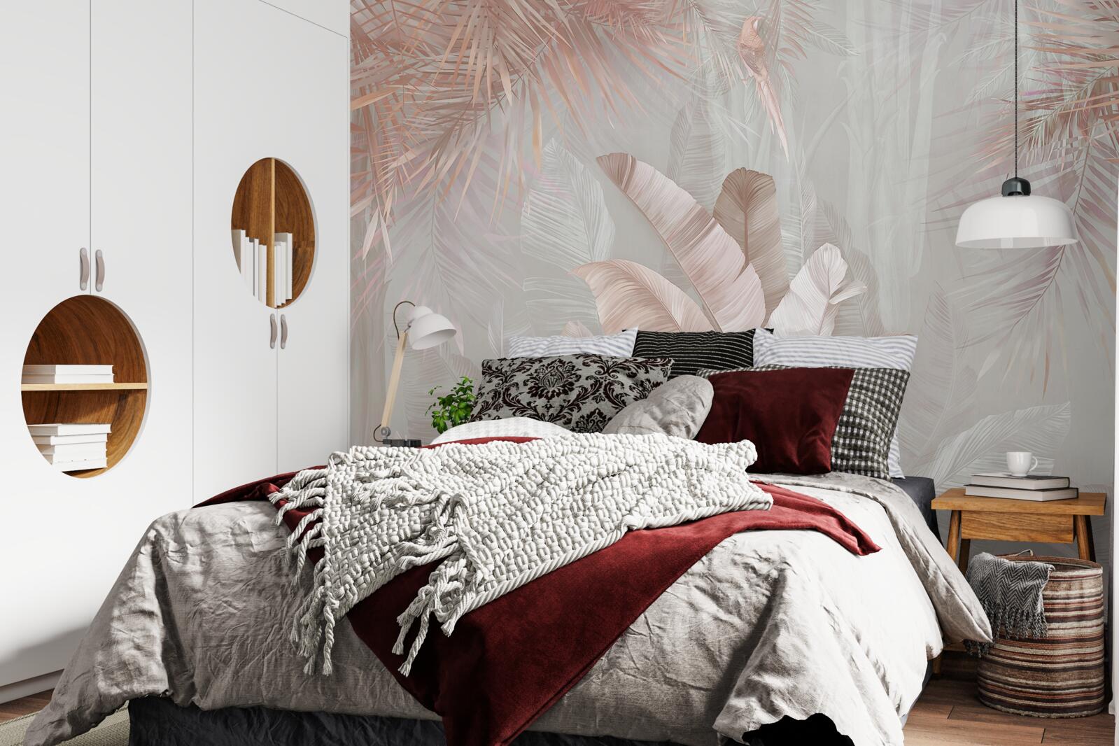 Papier peint matinée tropicale pleine de tendresse