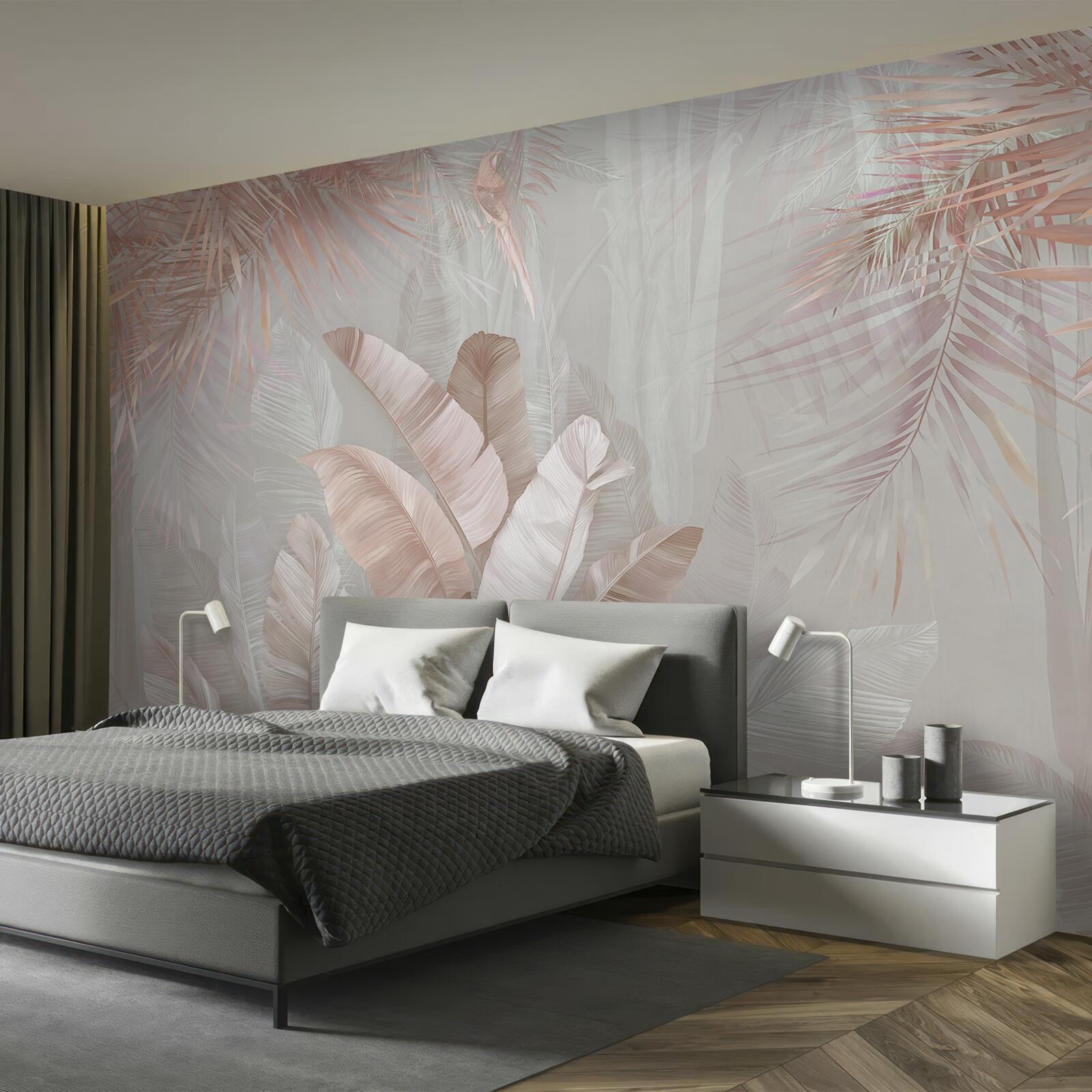 Papier peint matinée tropicale pleine de tendresse