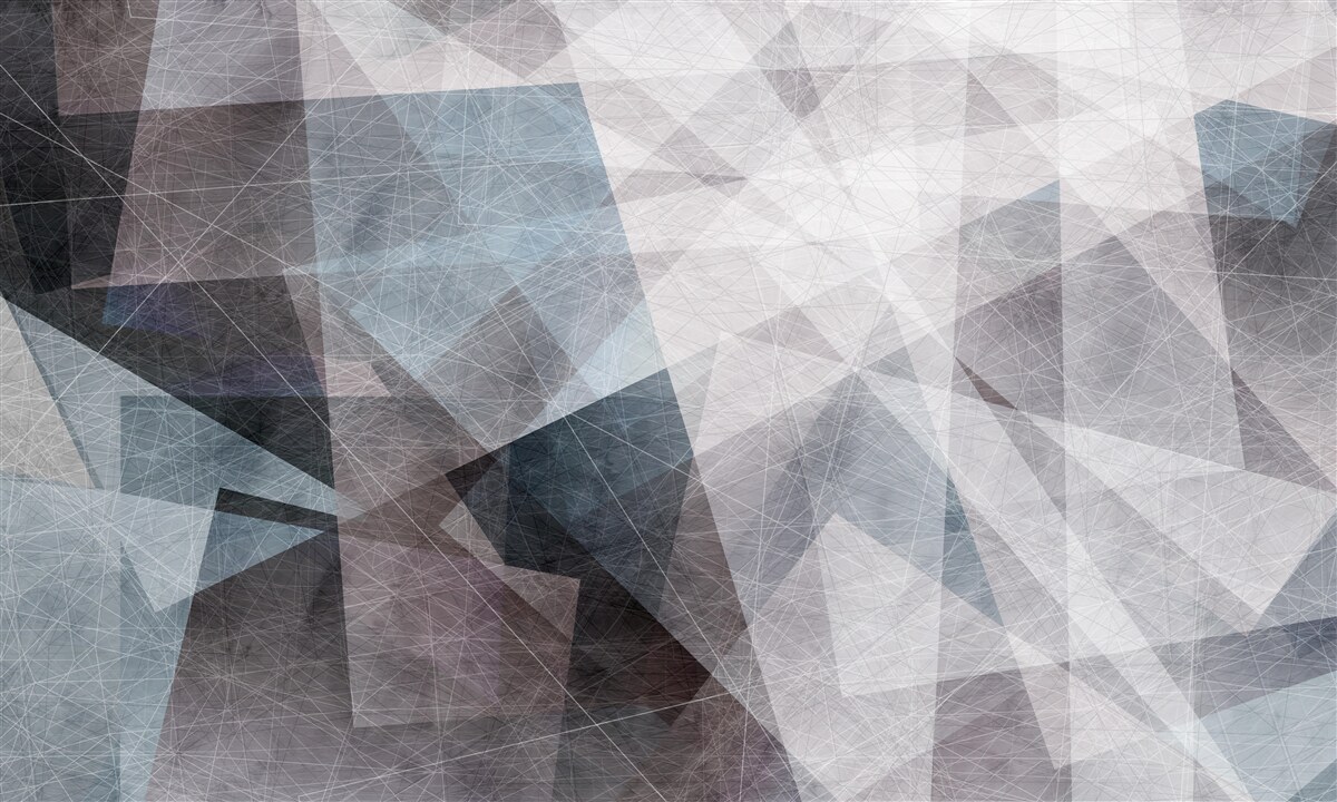 Papier peint abstrait contient des triangles gris