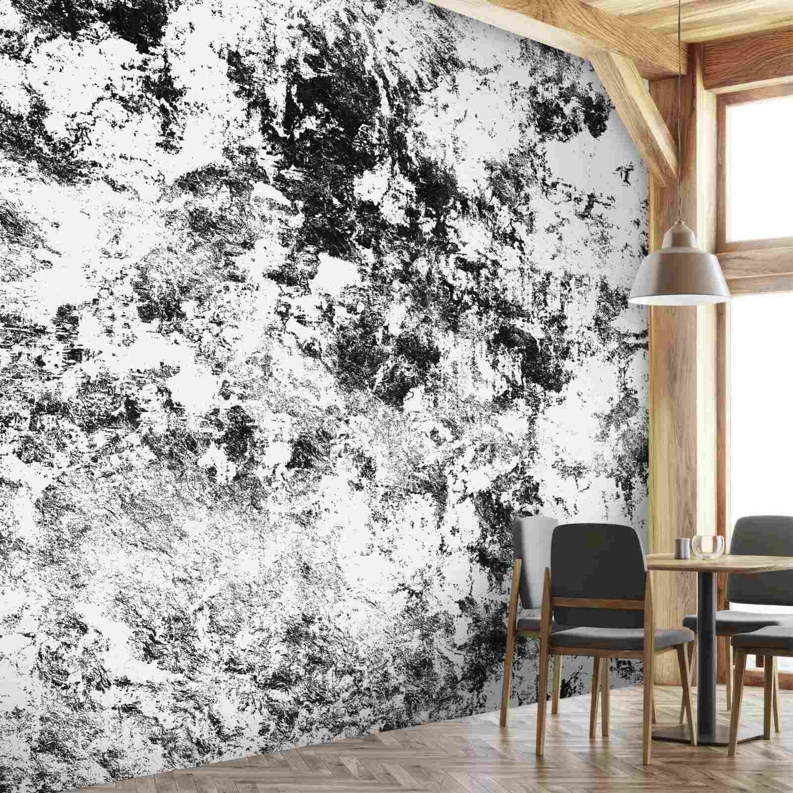 Papier peint ancienne tôle corrodée