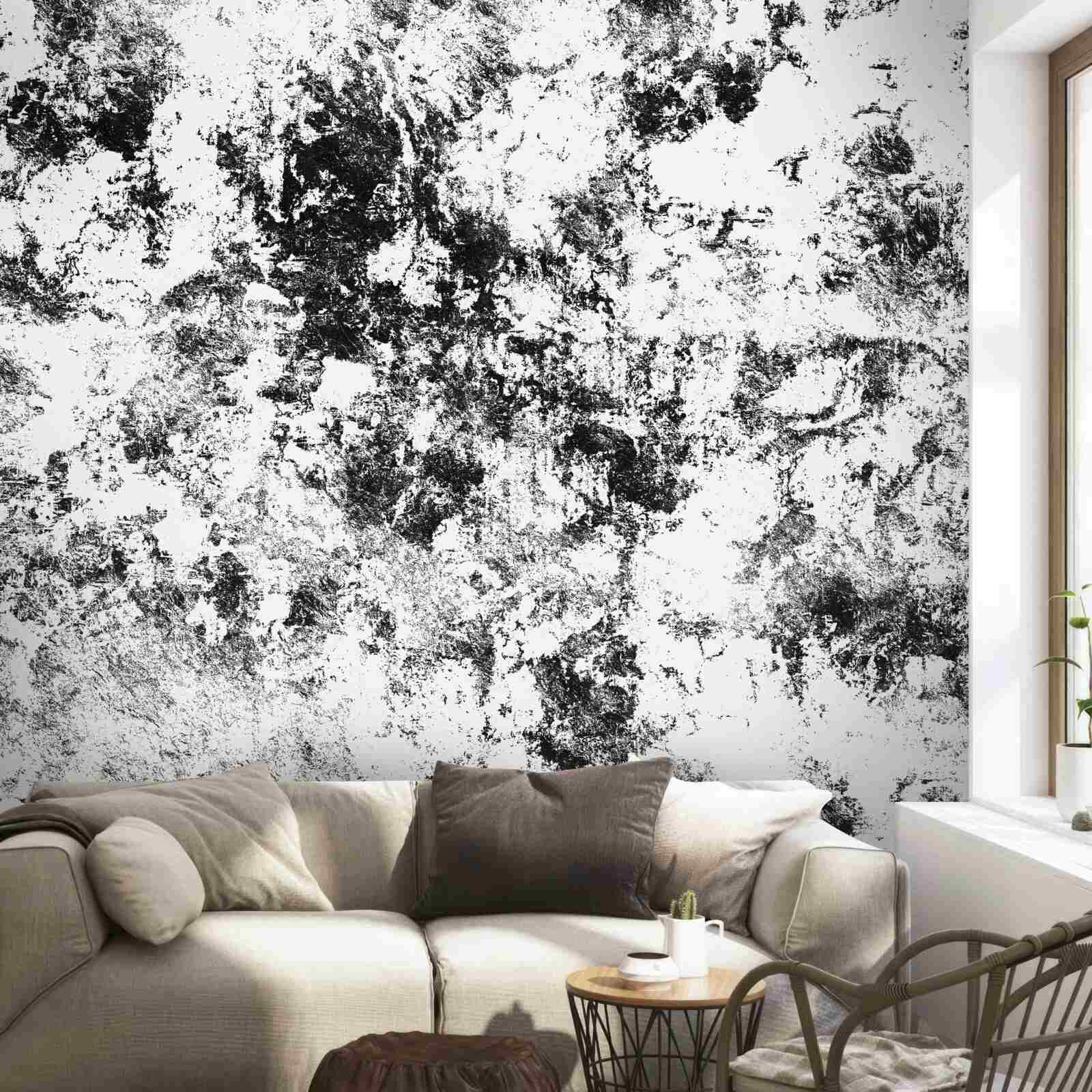 Papier peint ancienne tôle corrodée