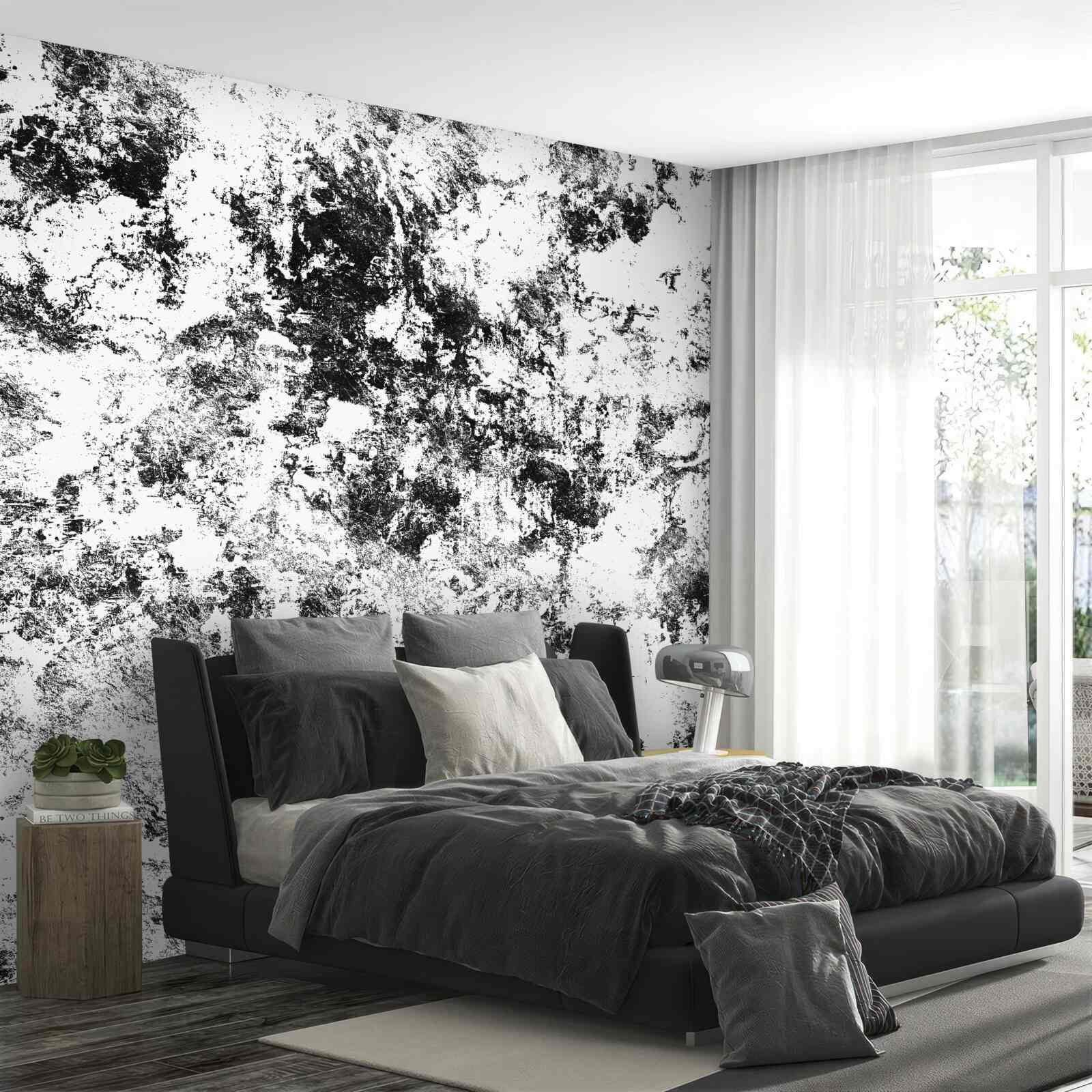 Papier peint ancienne tôle corrodée