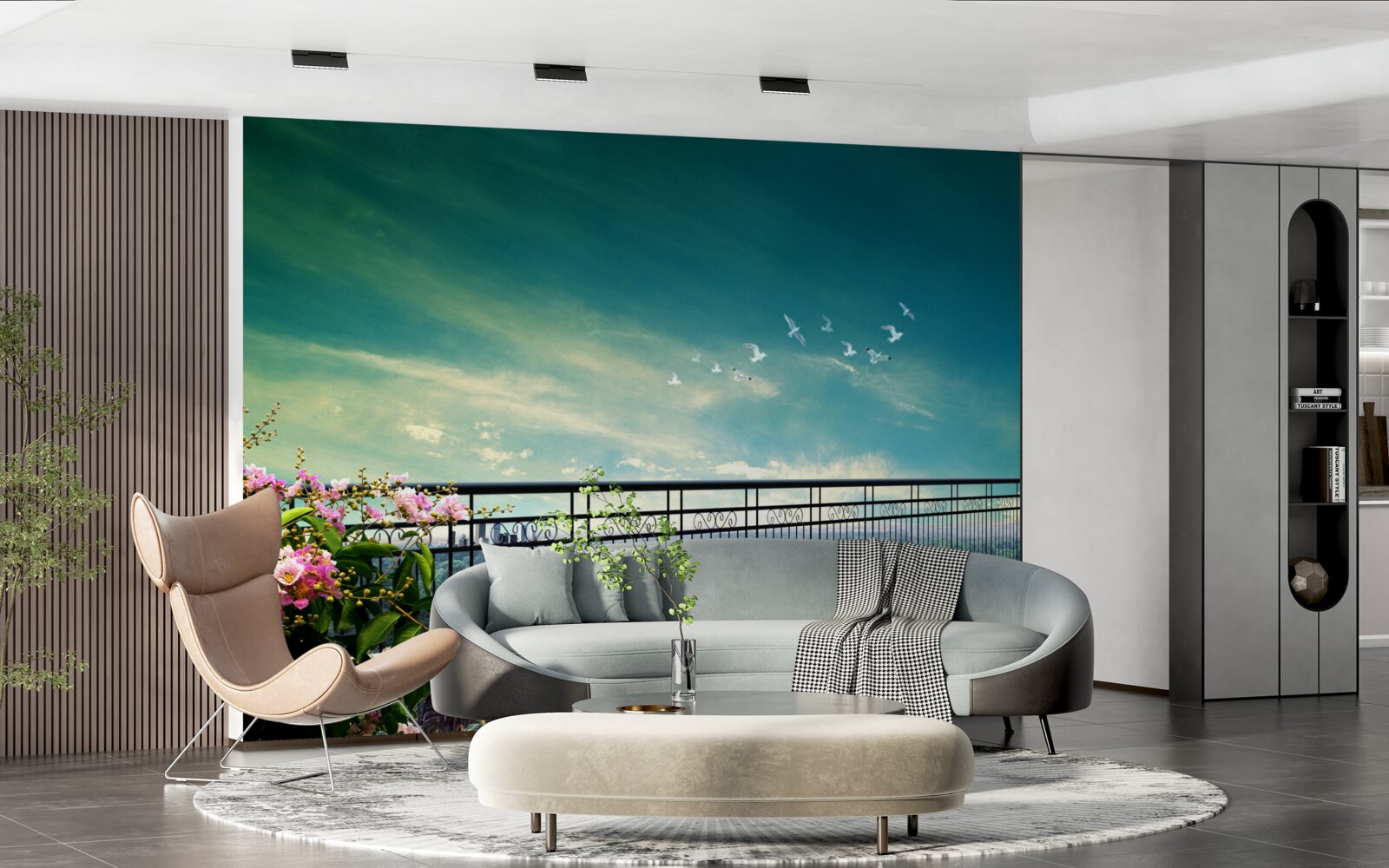 Papier peint gazebo dans l'aire de jeux d'été