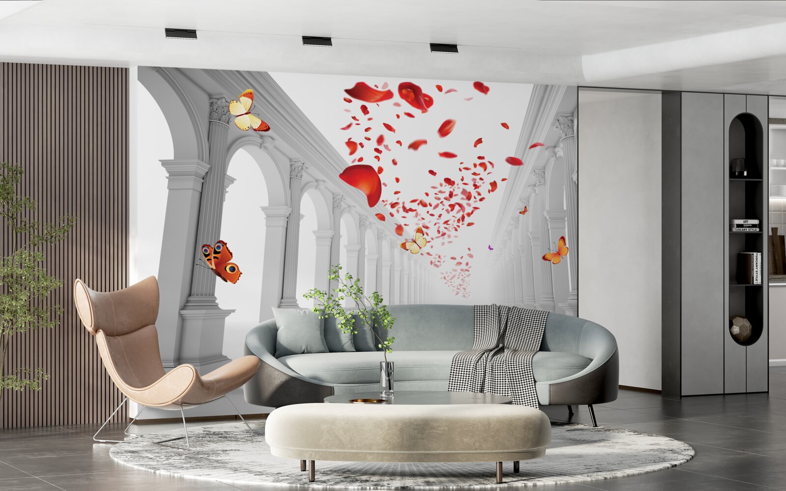 Papier peint Les lépidoptères parcourent des distances incommensurables