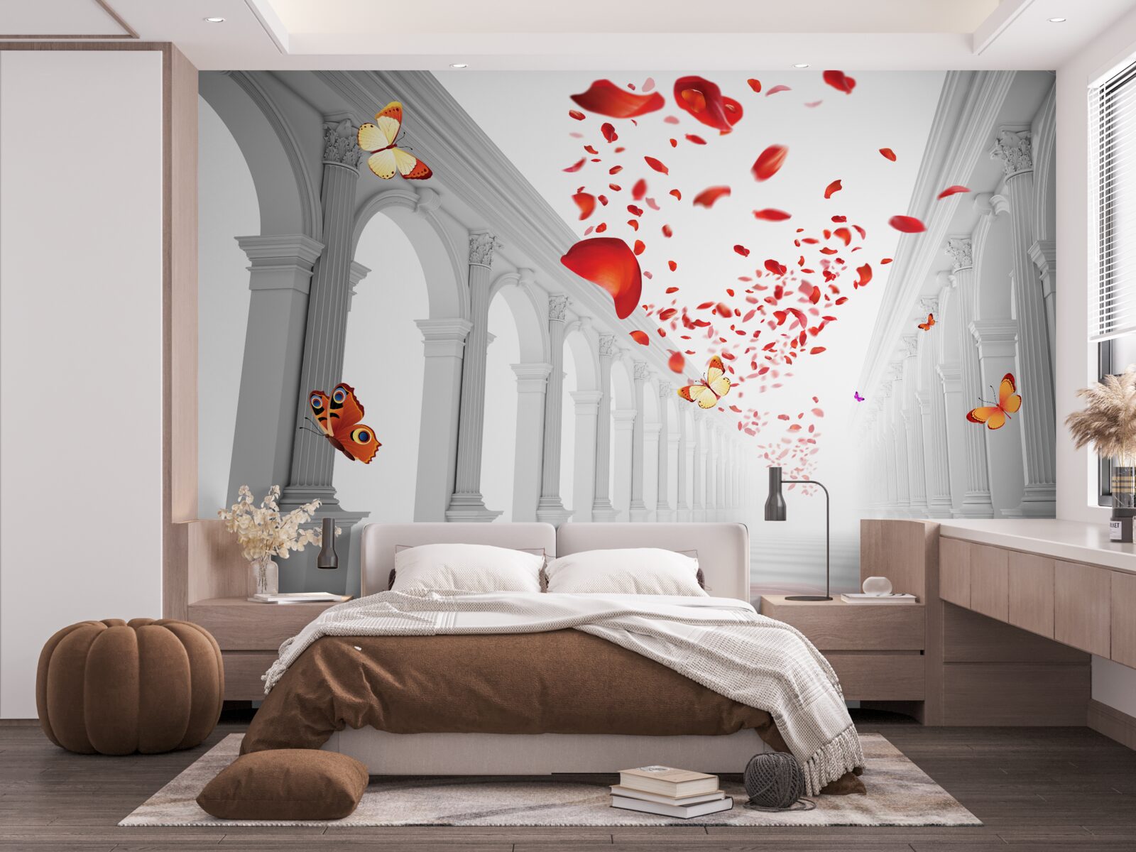 Papier peint Les lépidoptères parcourent des distances incommensurables