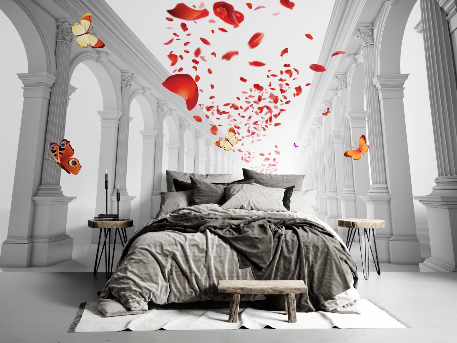 Papier peint Les lépidoptères parcourent des distances incommensurables