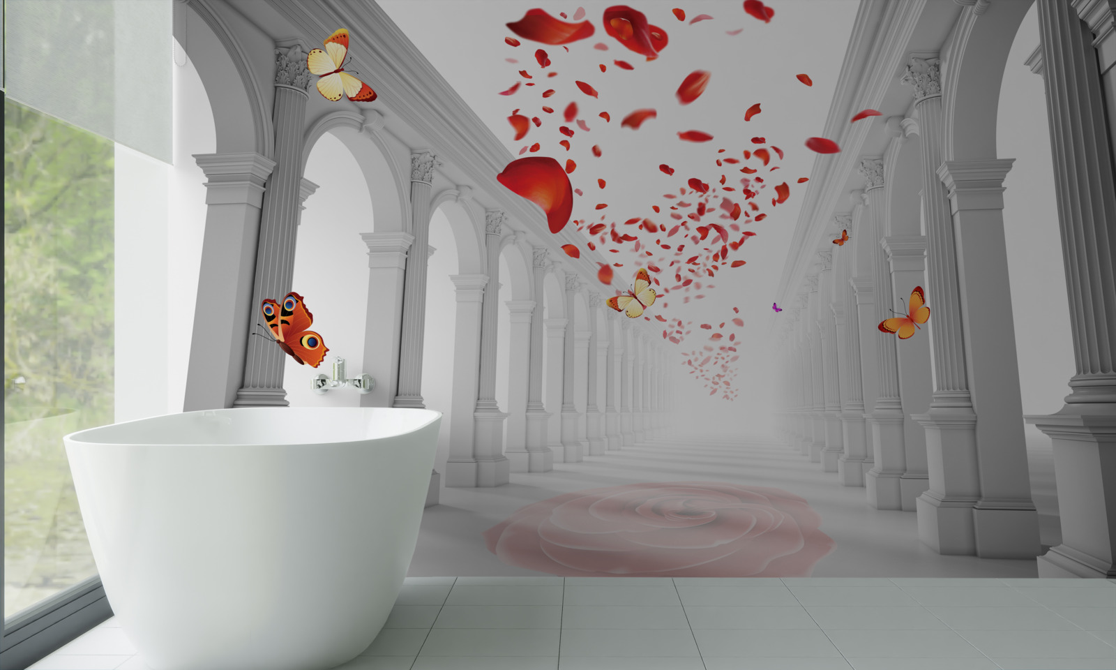 Papier peint Les lépidoptères parcourent des distances incommensurables