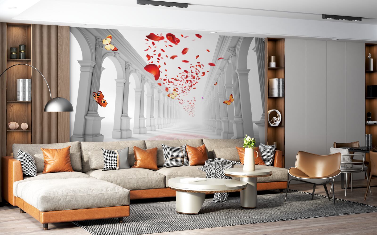 Papier peint Les lépidoptères parcourent des distances incommensurables