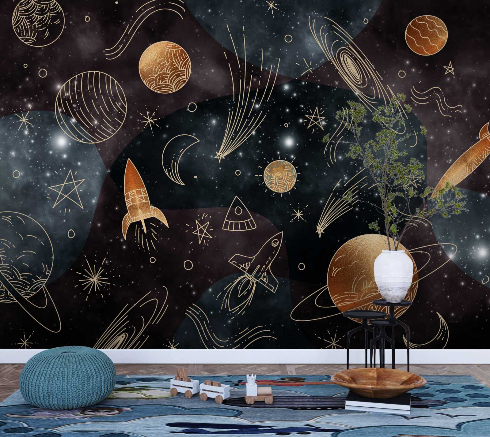 Papier peint l'exploration spatiale et l'astronomie