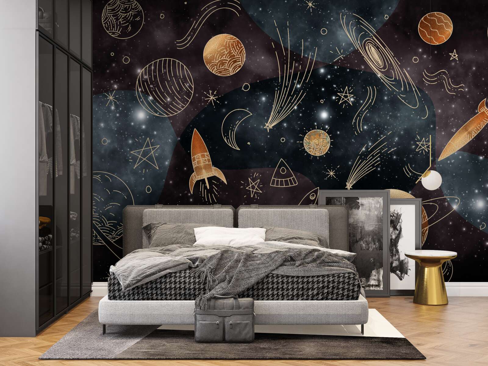 Papier peint l'exploration spatiale et l'astronomie