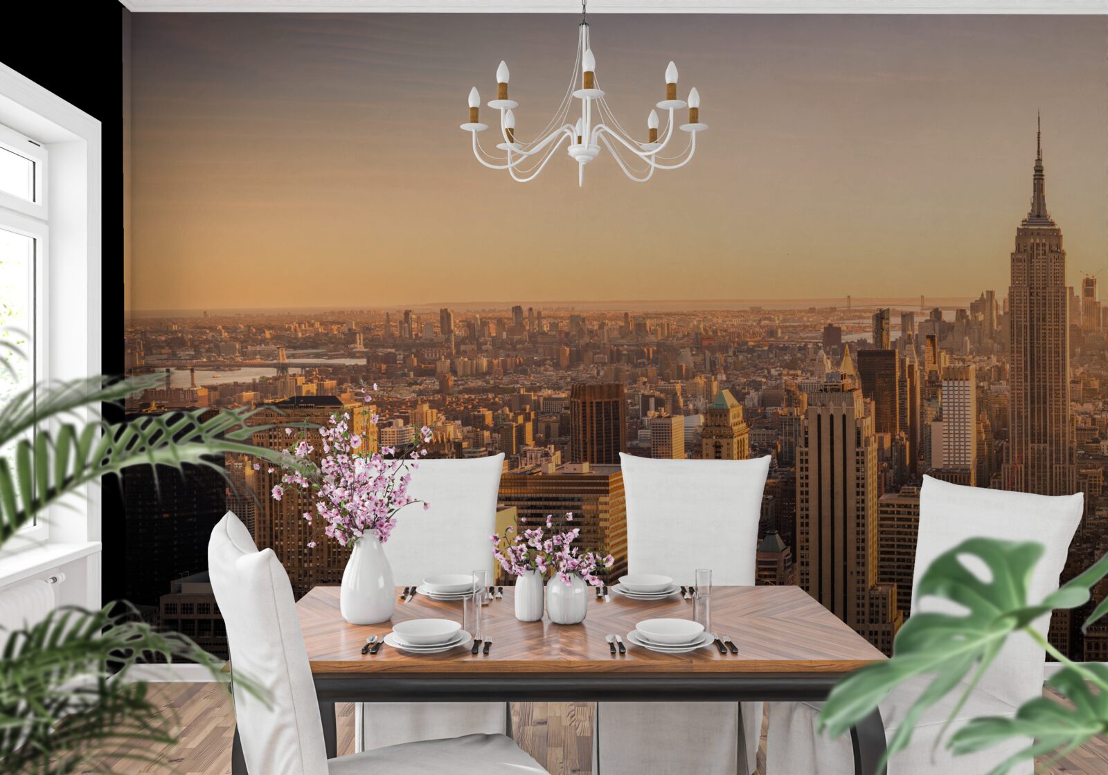 Papier peint L'aube sur New York