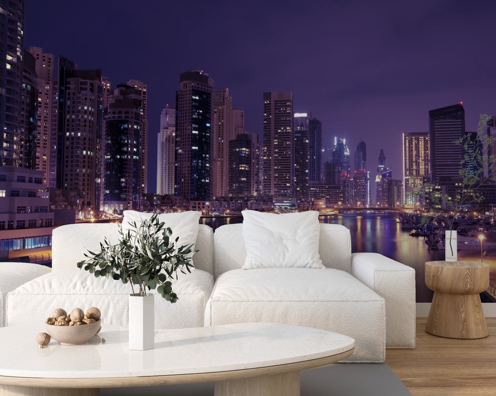 Papier peint gratte-ciel de chicago la nuit