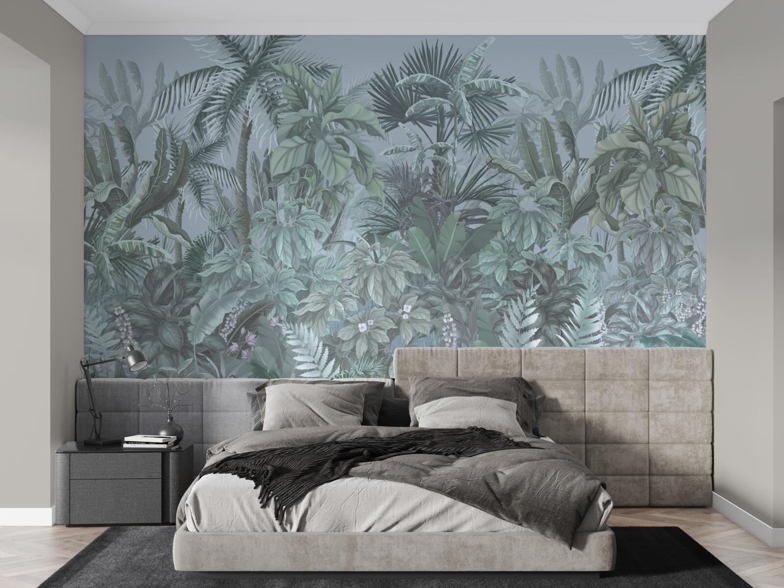 Papier peint l'obscurité dans la jungle