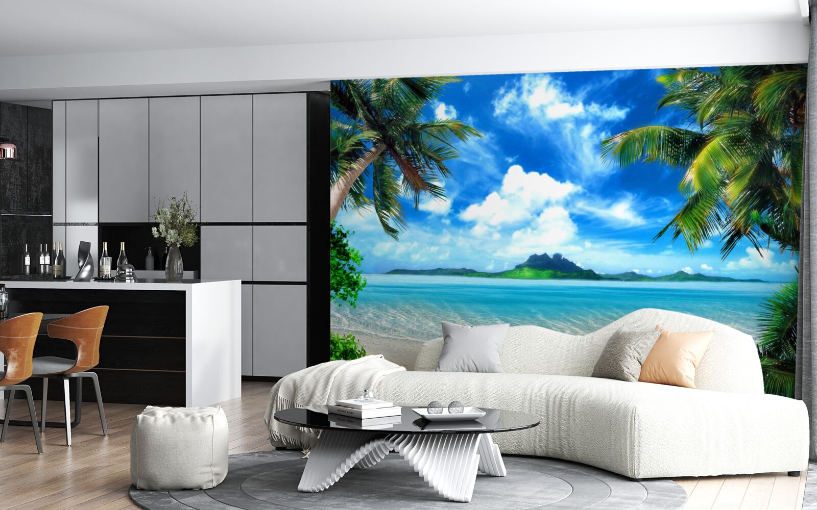 Papier peint Le paradis sous les tropiques