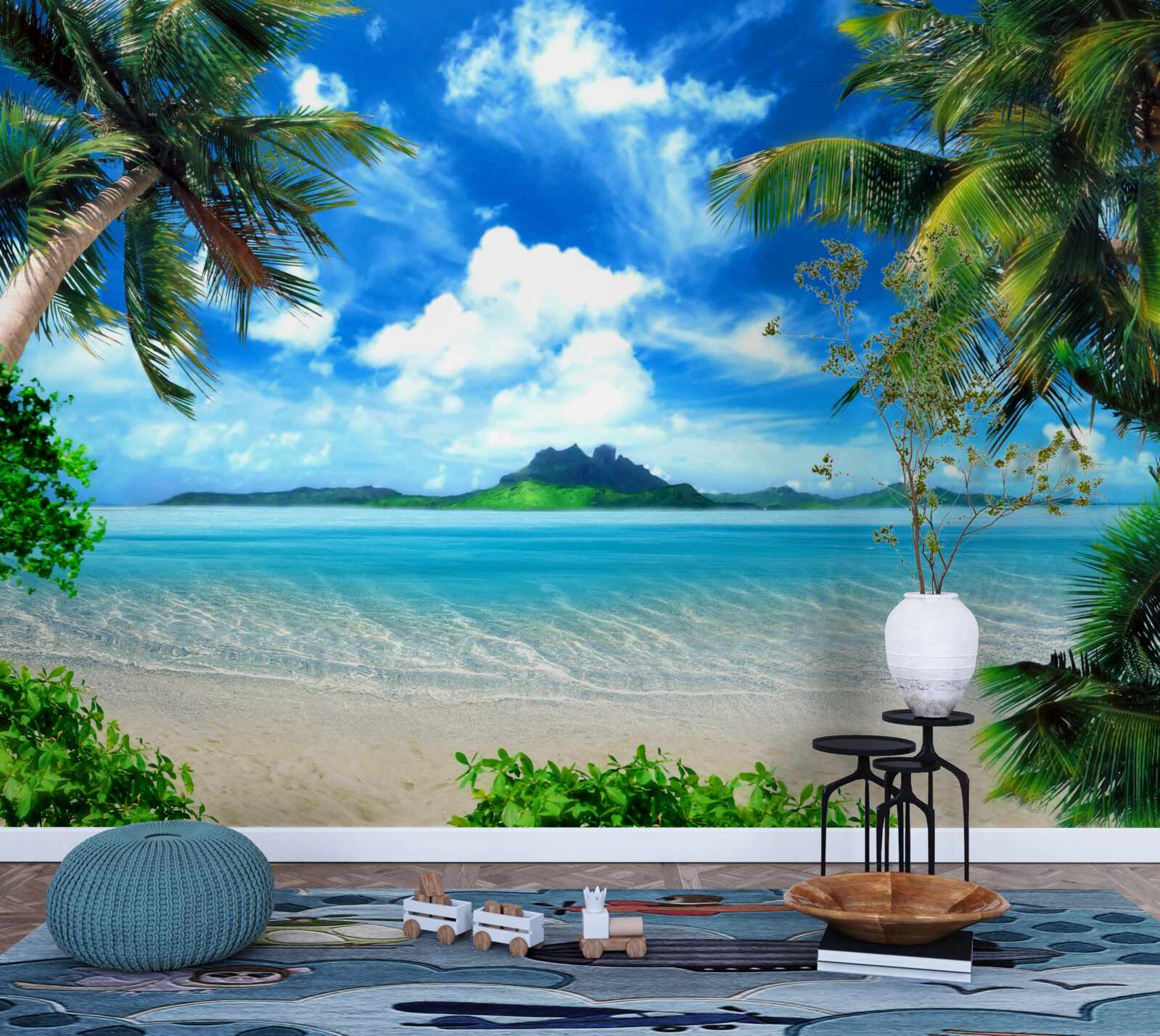 Papier peint Le paradis sous les tropiques