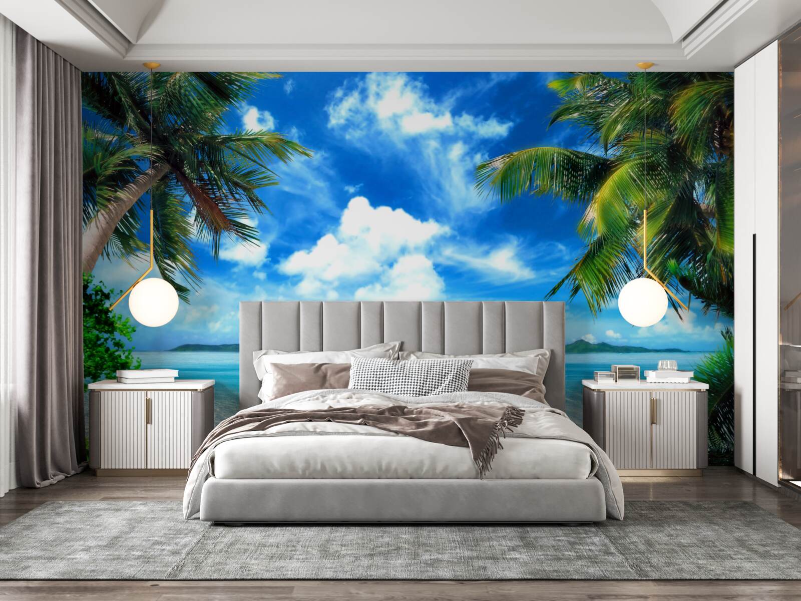 Papier peint Le paradis sous les tropiques