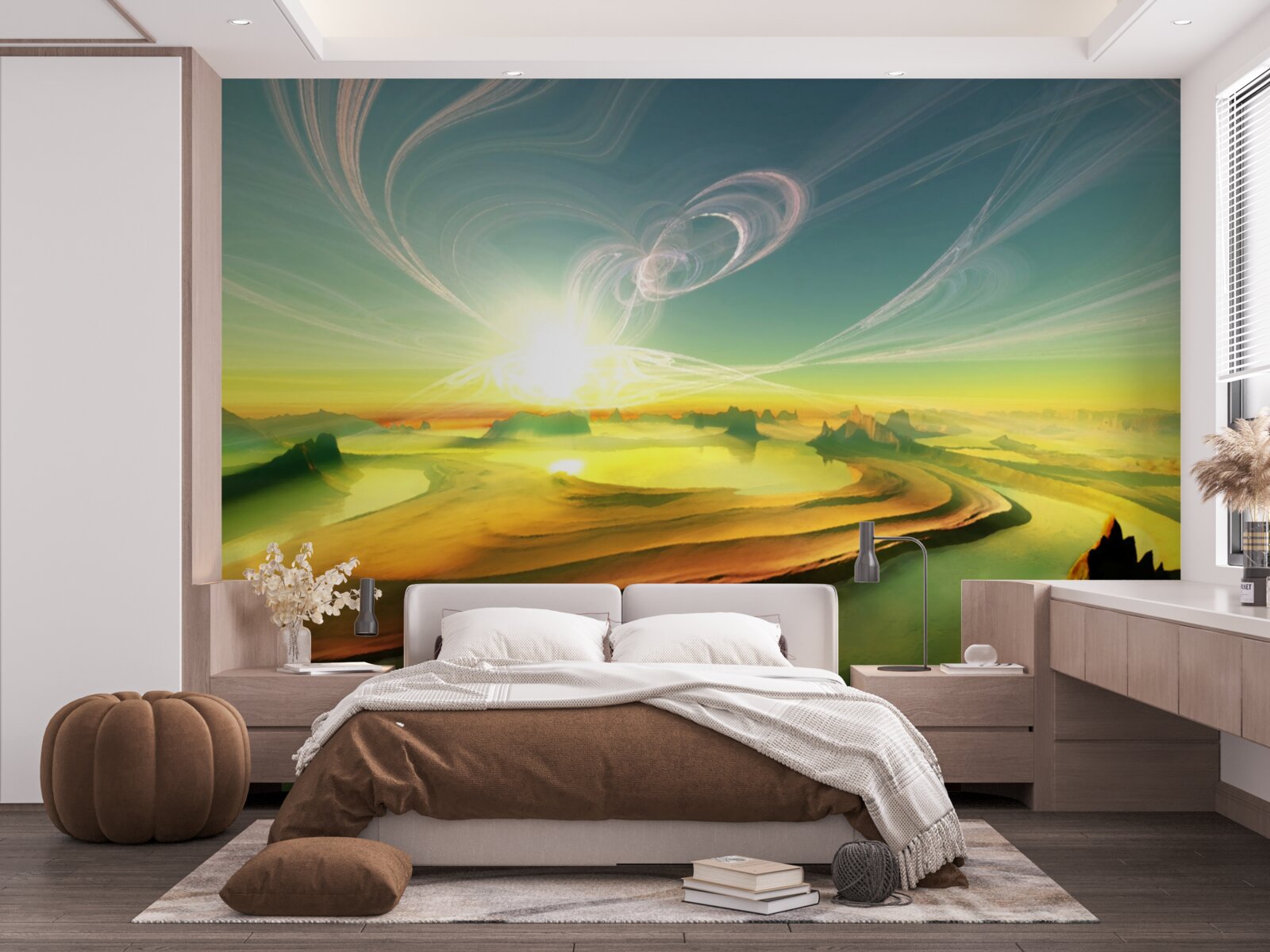 Papier peint Les vents de la transformation