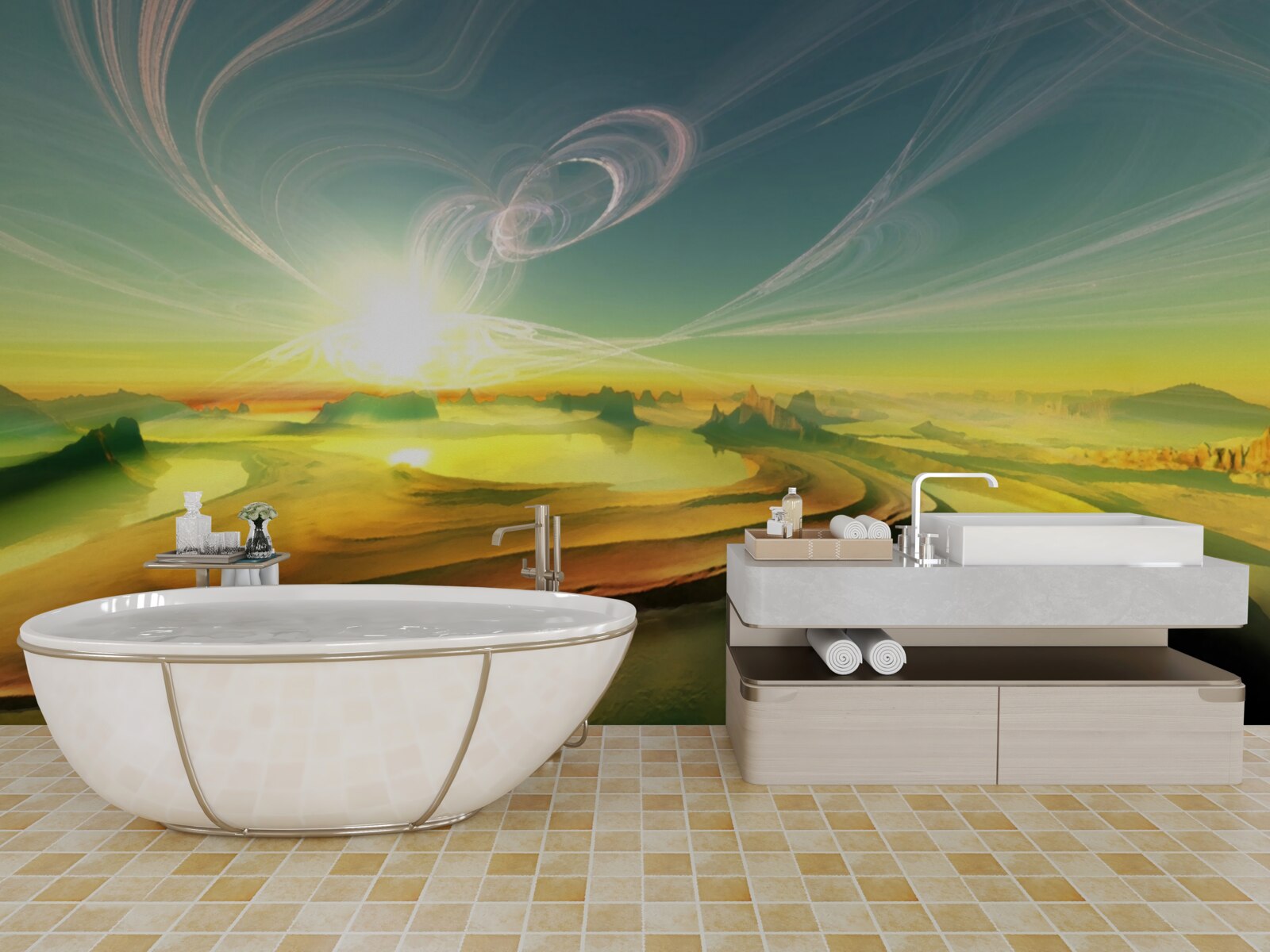 Papier peint Les vents de la transformation