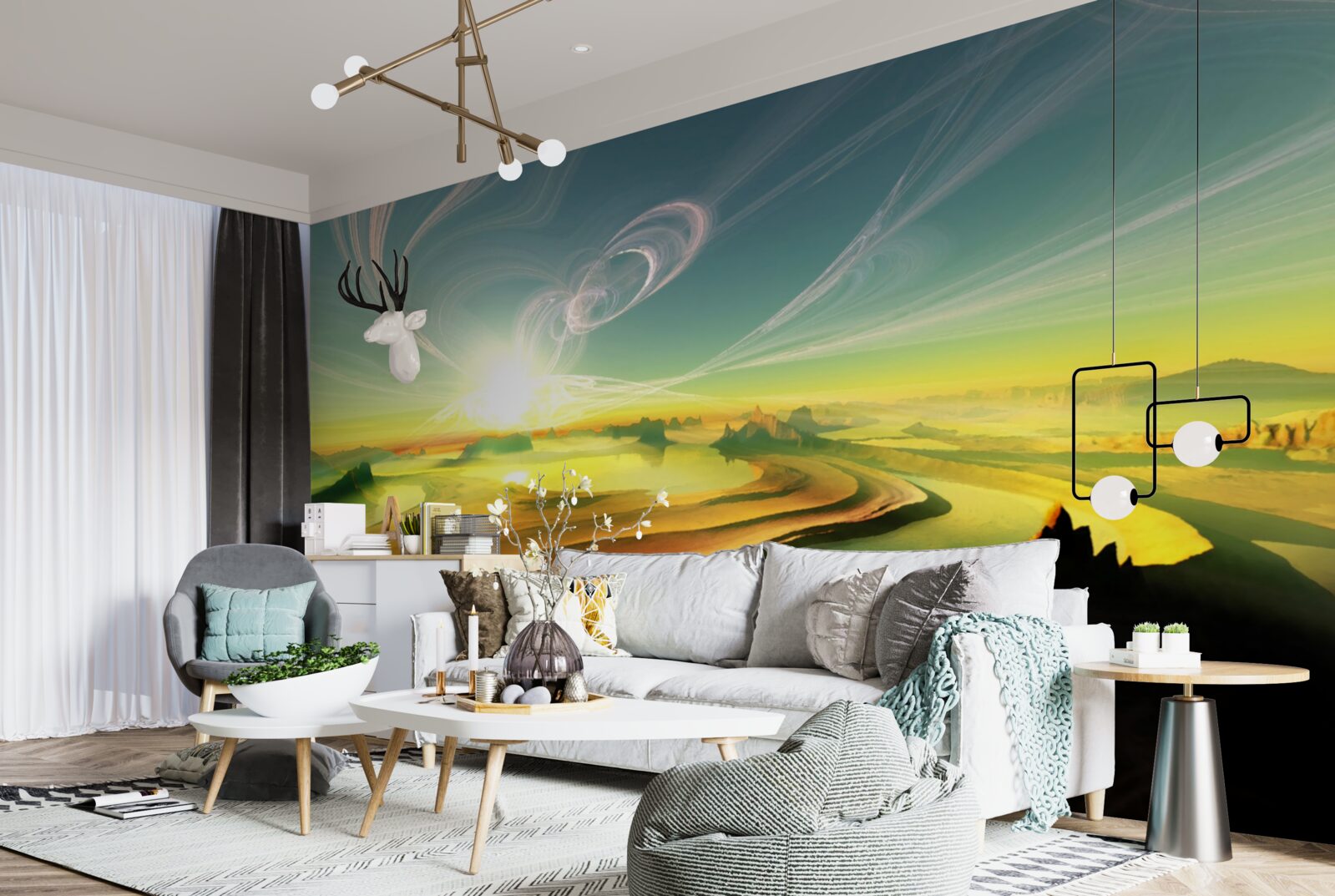 Papier peint Les vents de la transformation