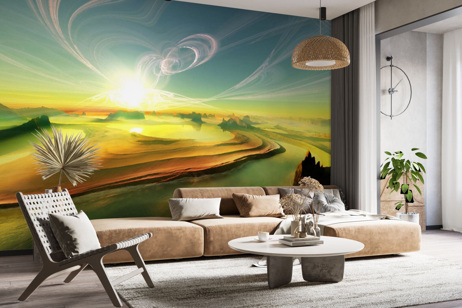 Papier peint Les vents de la transformation