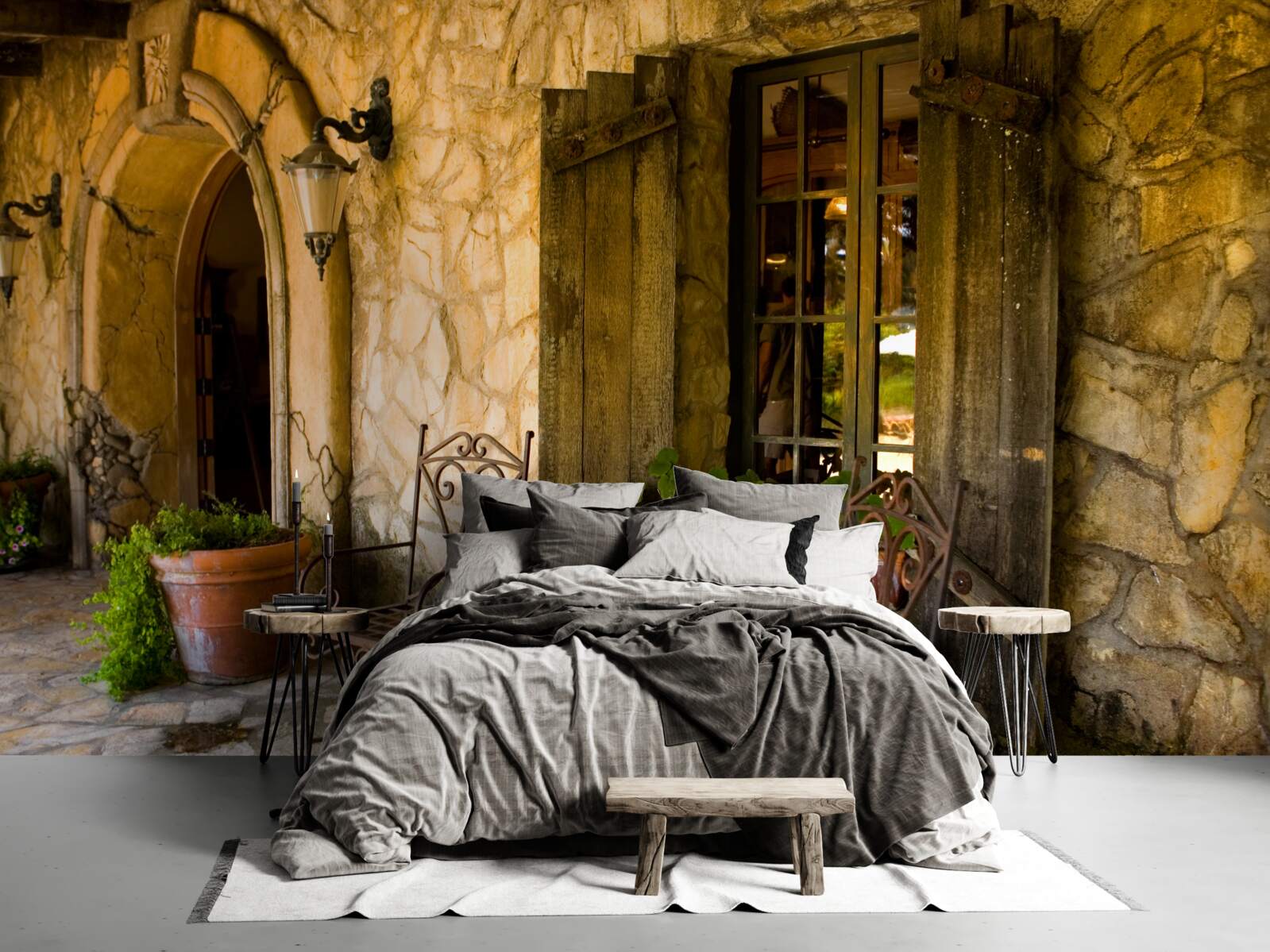 Papier peint un espace confortable pour se détendre