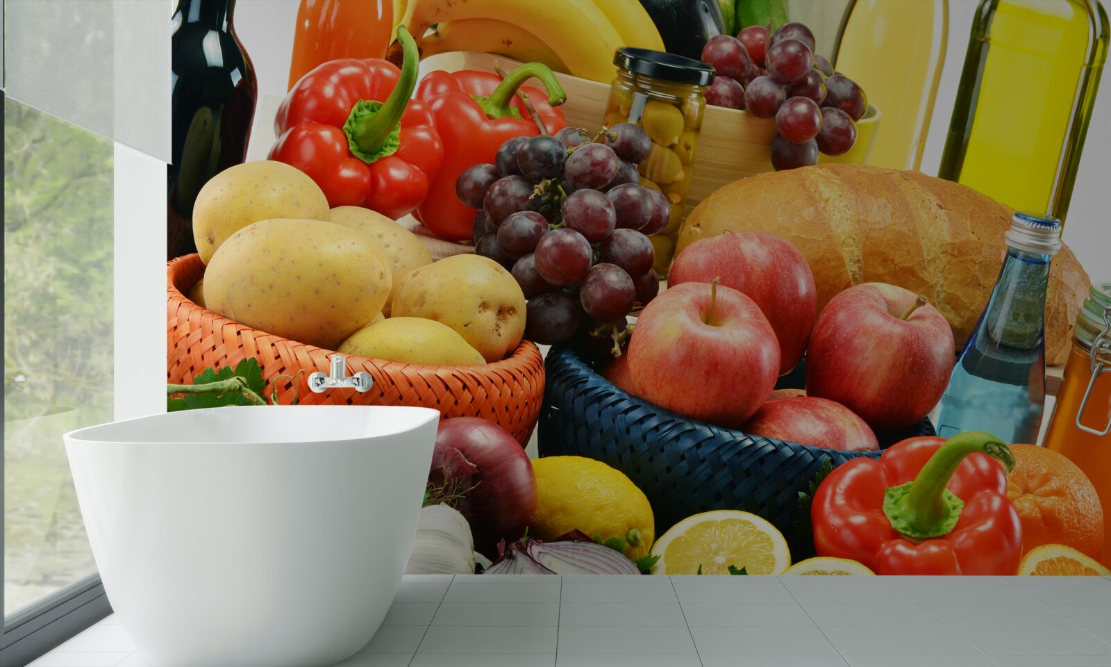 Papier peint un régime alimentaire bien composé devrait être proposé