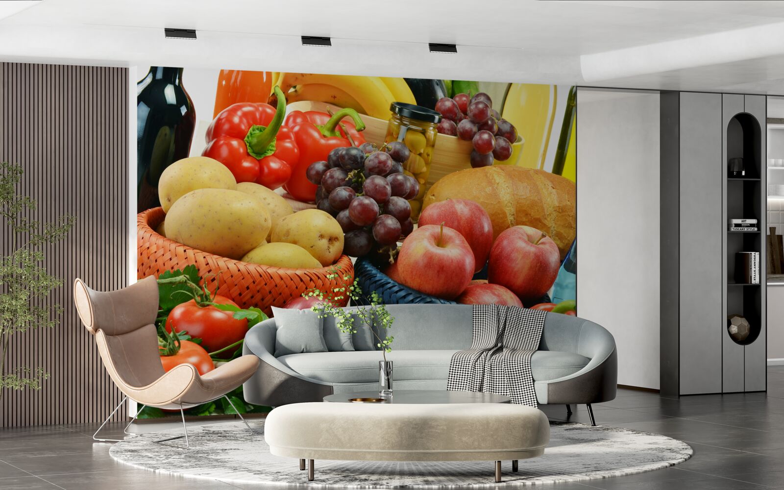 Papier peint un régime alimentaire bien composé devrait être proposé