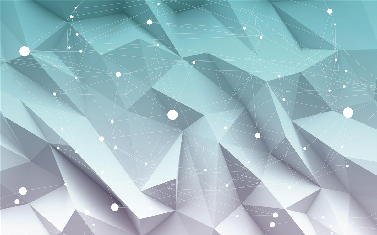 Papier peint formes en dégradé