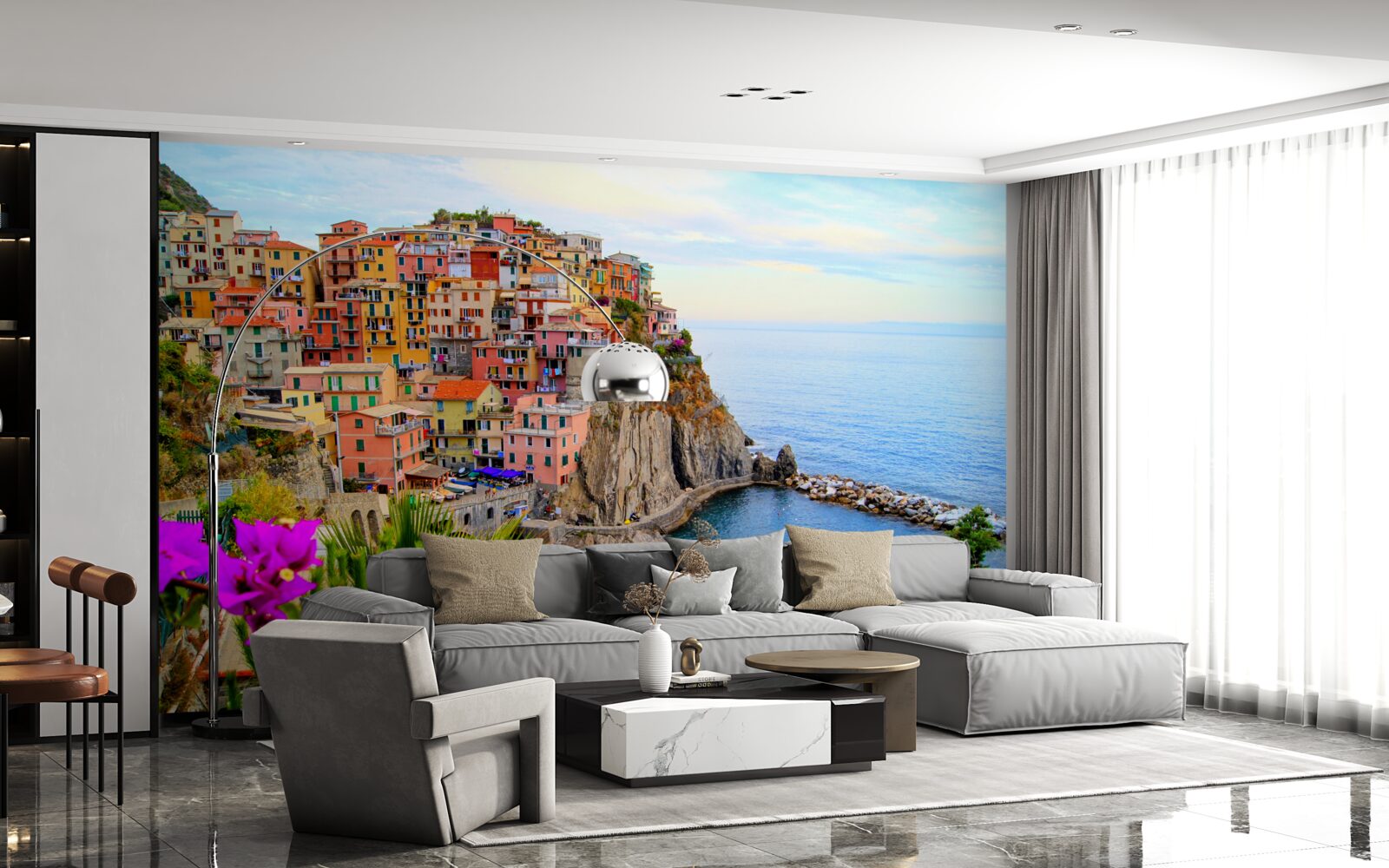 Papier peint niesamowite cinq terres