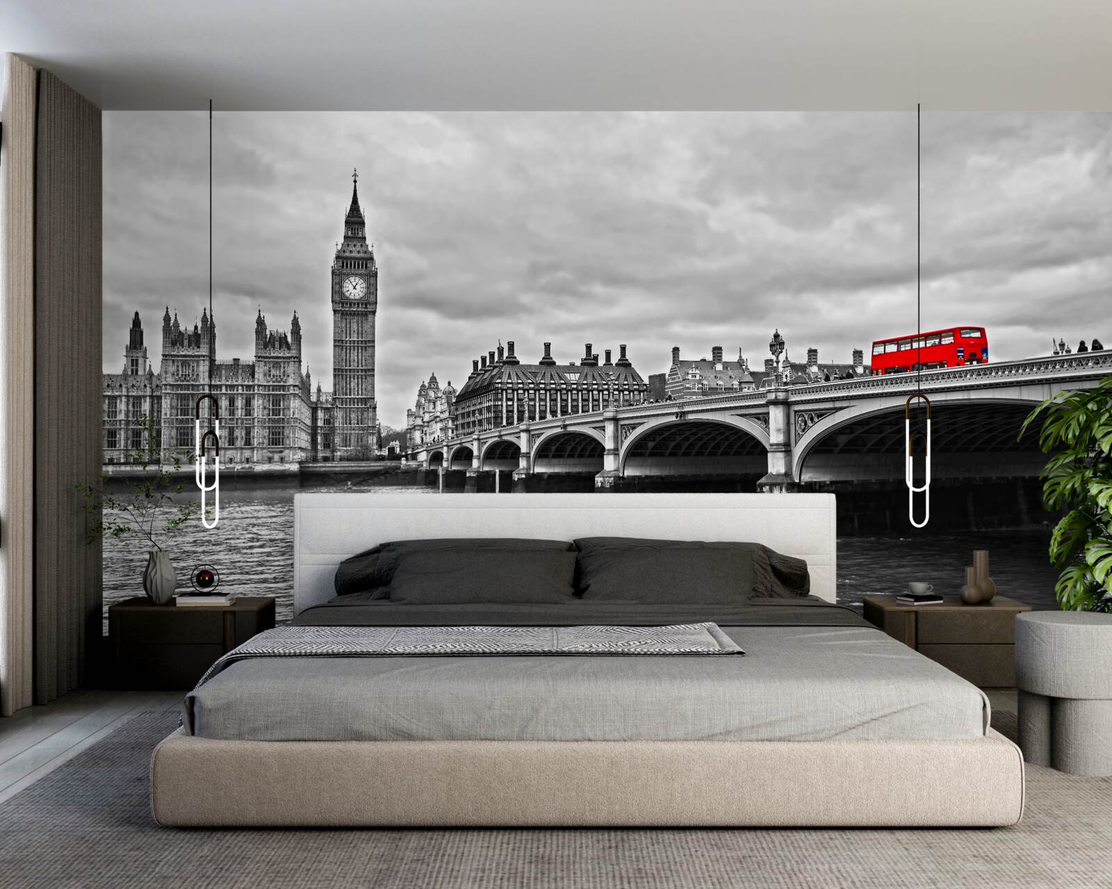 Papier peint pont de londres sur la thames