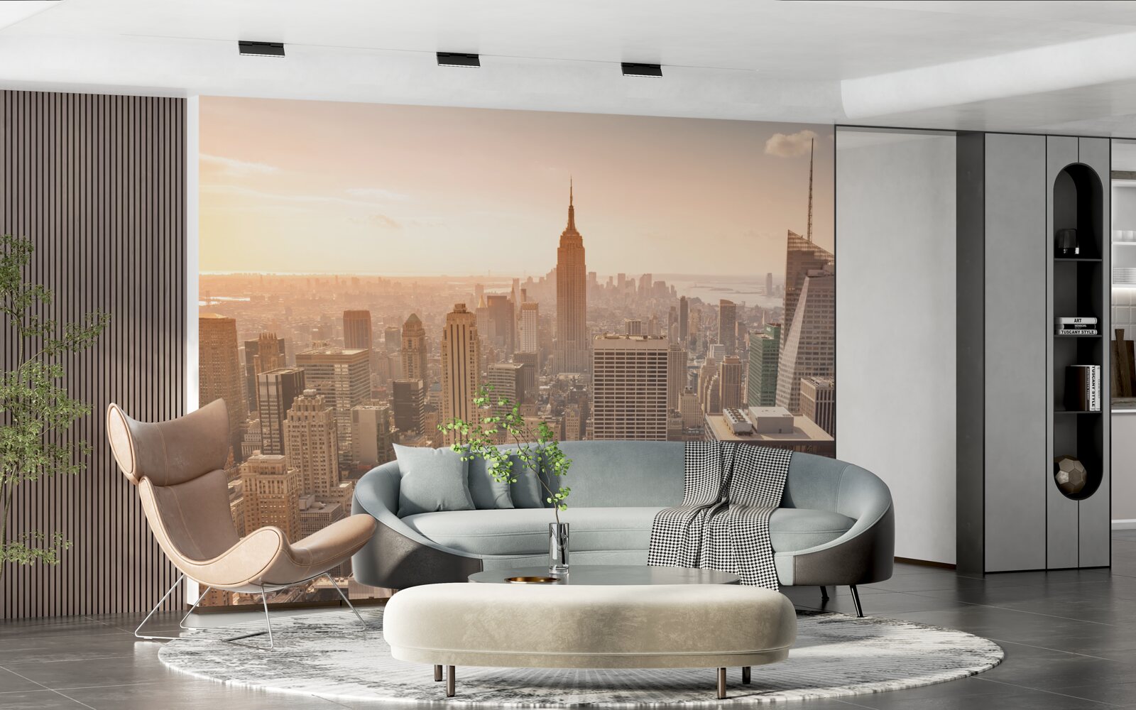 Papier peint L'aube sur New York