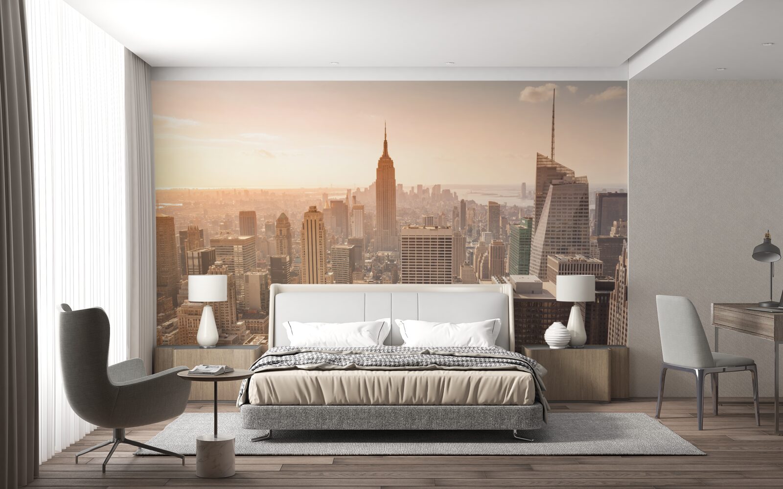 Papier peint L'aube sur New York