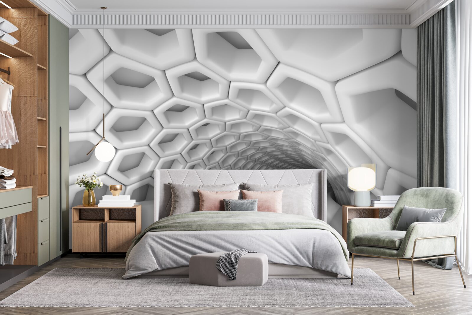 Papier peint l'imprévisibilité dans le fragment illimité