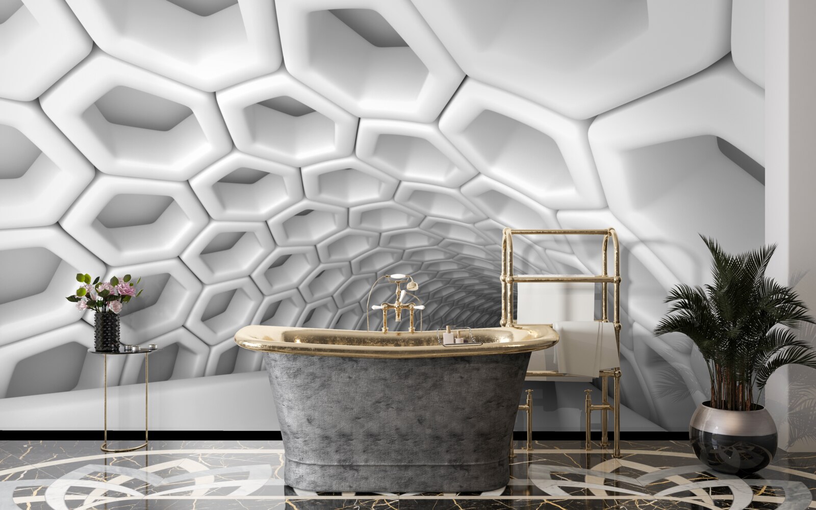 Papier peint l'imprévisibilité dans le fragment illimité