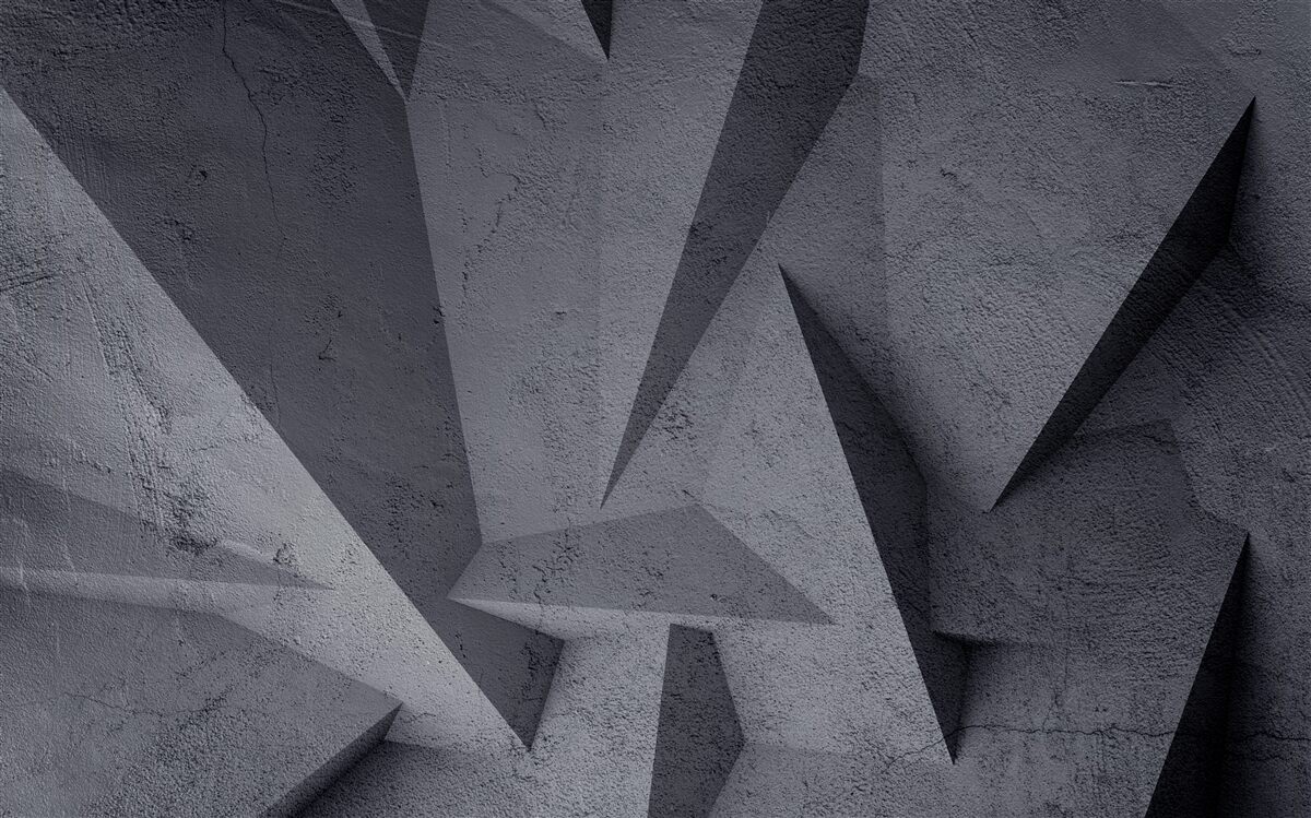 Papier peint sculptures en pierre en béton