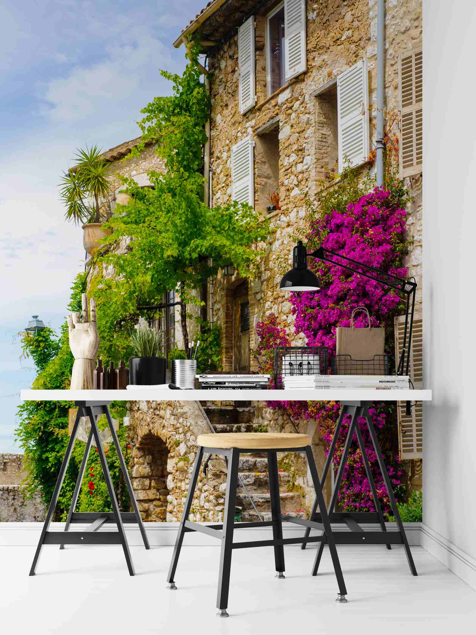 Papier peint ancienne résidence italienne