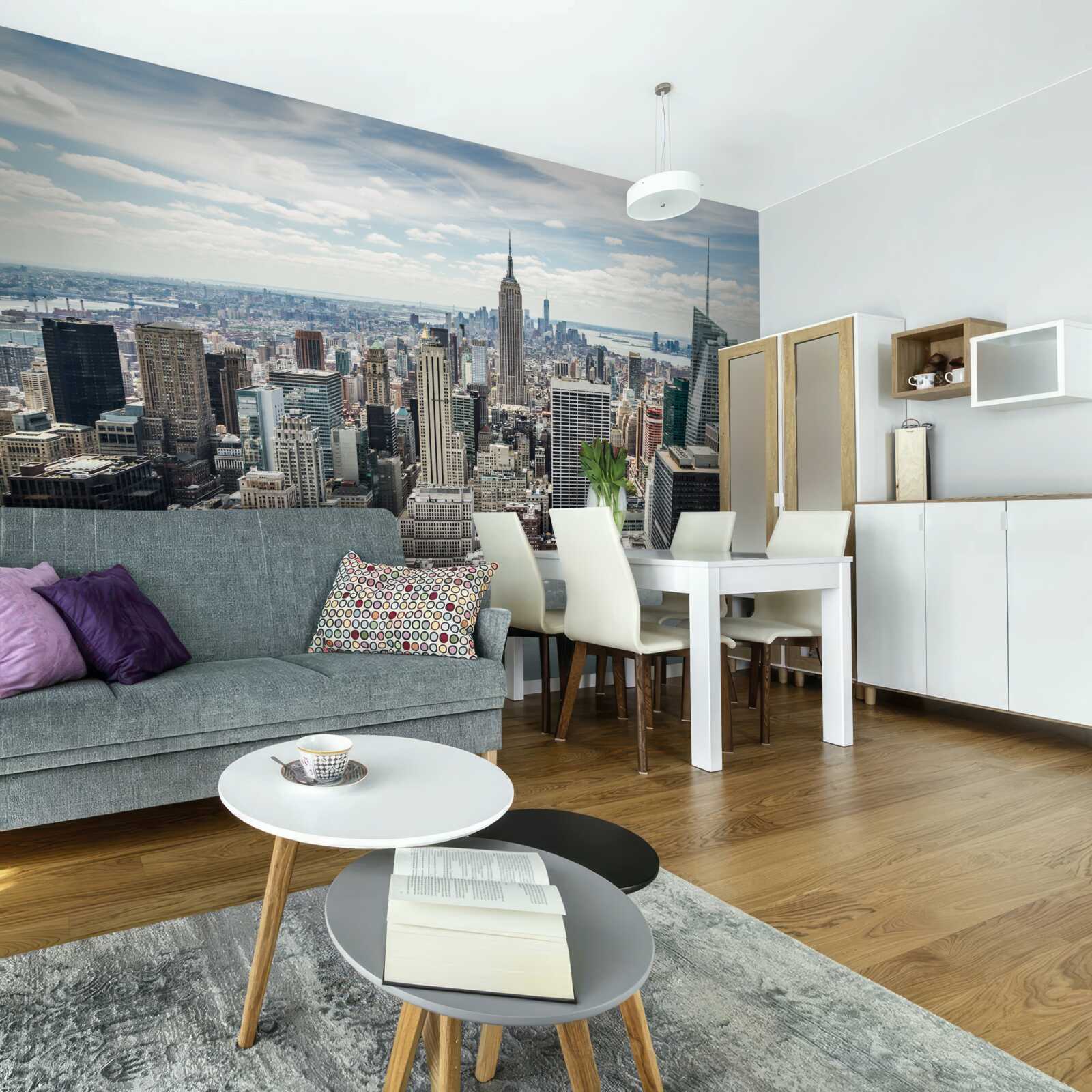 Papier peint vue panoramique quotidienne