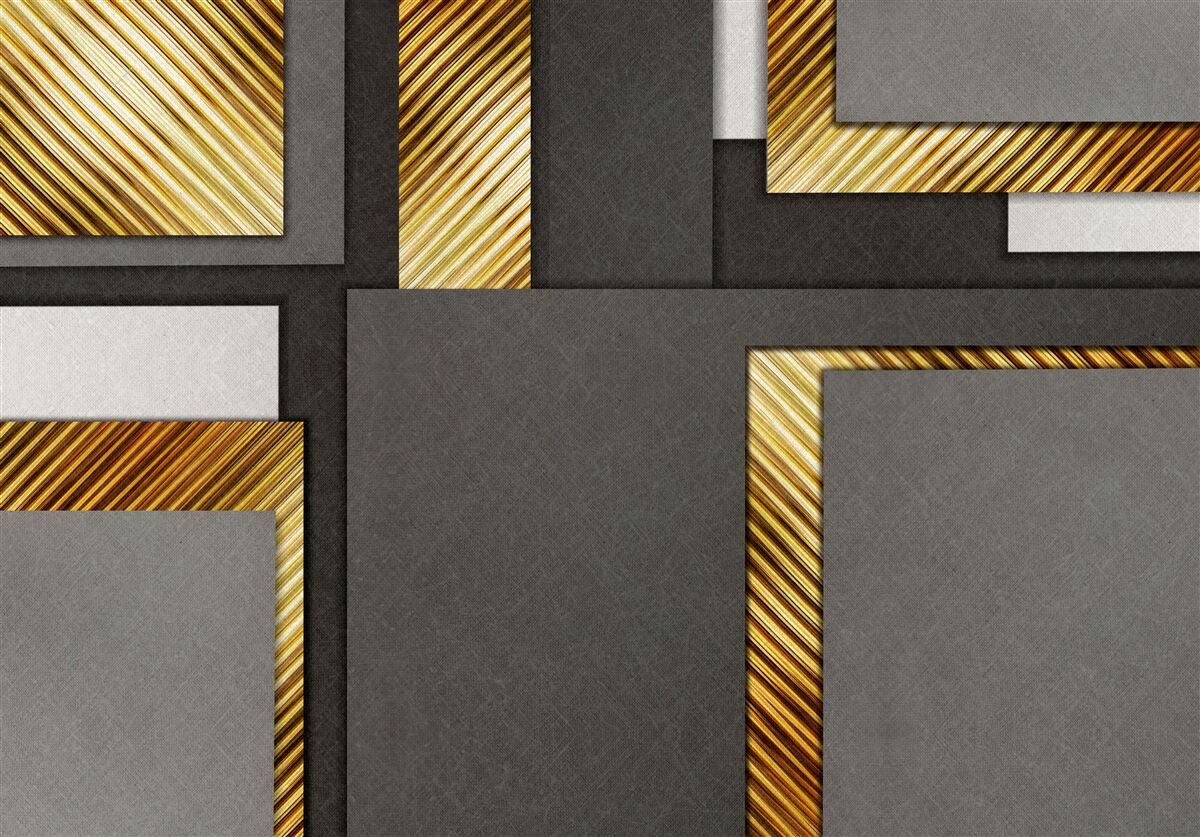 Papier peint répartition proportionnelle idéale entre les rectangles