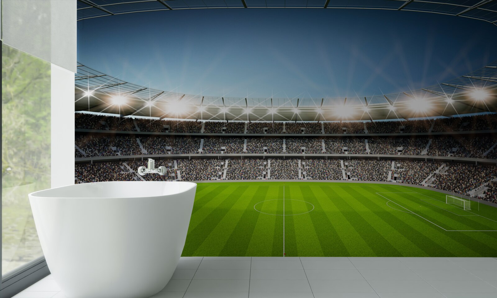 Papier peint stade de supporters