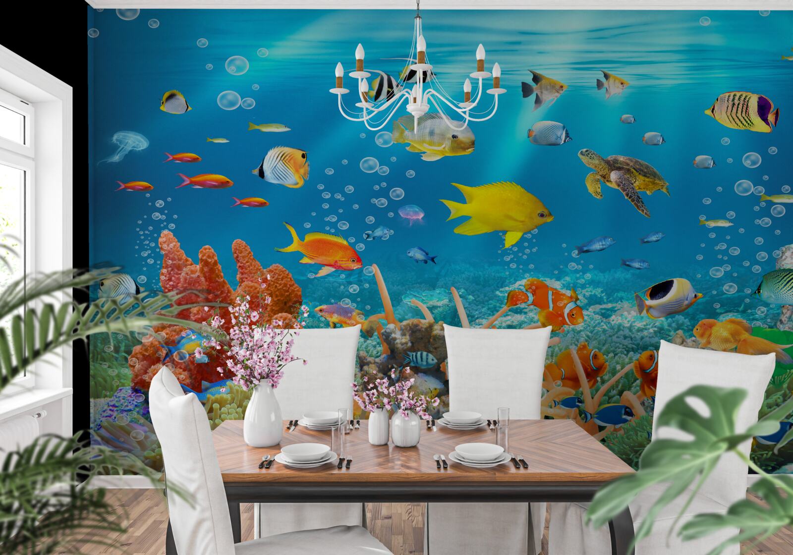 Papier peint Le monde fascinant de l'eau