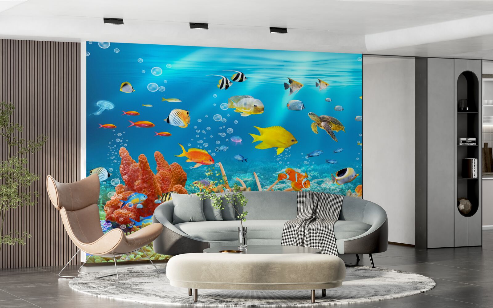 Papier peint Le monde fascinant de l'eau