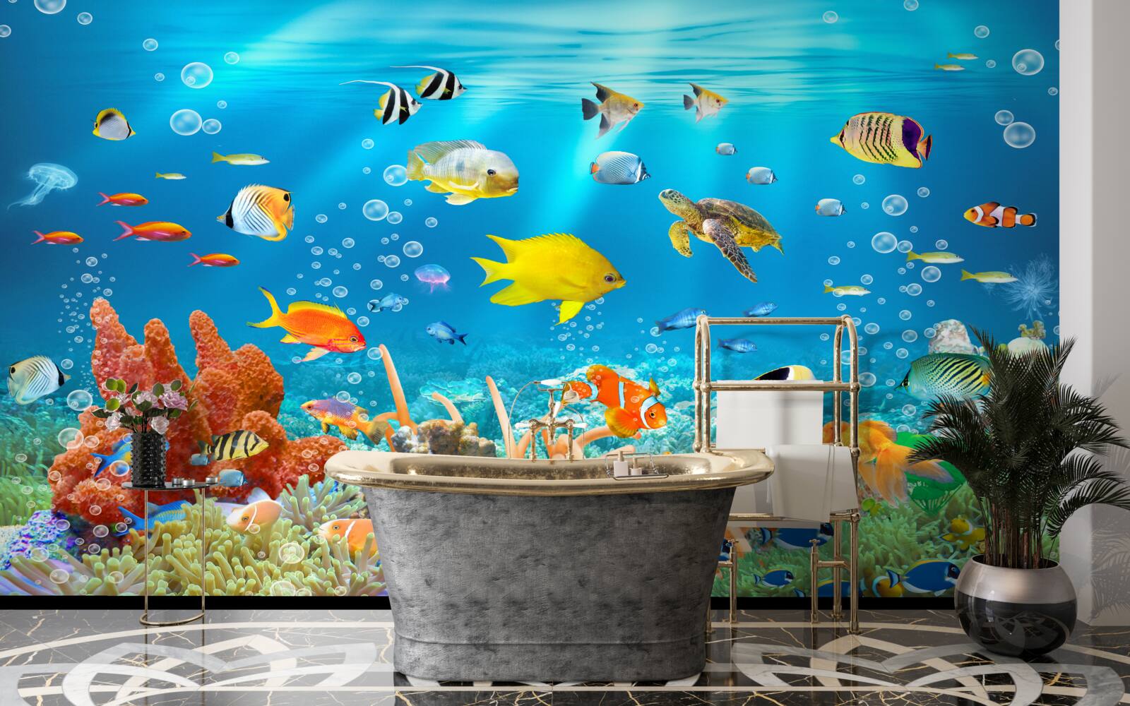 Papier peint Le monde fascinant de l'eau