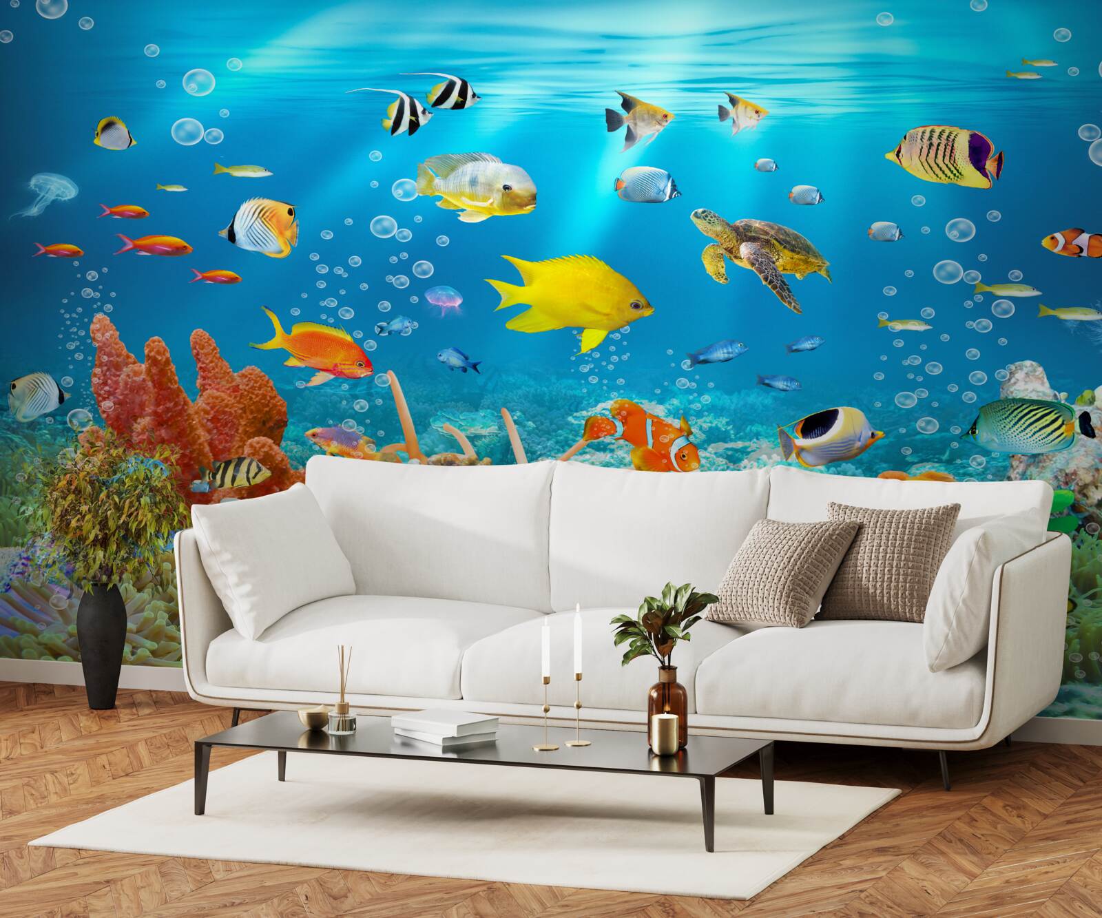 Papier peint Le monde fascinant de l'eau